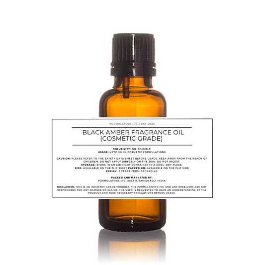 Black Amber Fragrance Oil