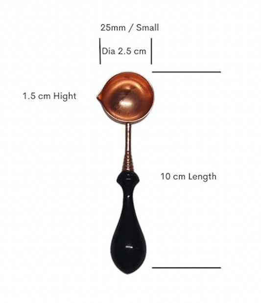 Premium Wax Melting Spoon for Wax Stamps