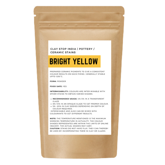 Bright Yellow (Pottery Stain)
