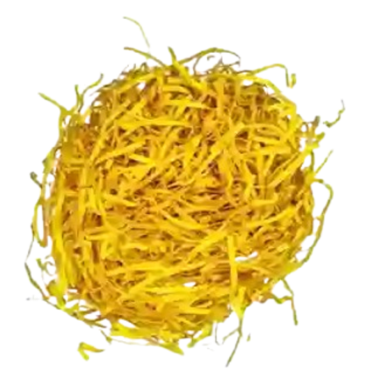 Yellow Shredded Paper (For Premium Gifting / Hampers / Packaging)