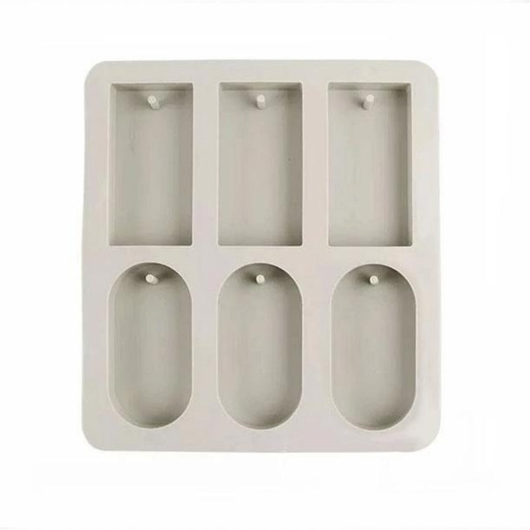 Hanging Rectangle and Oval Silicone Mould (Wax Sachet) – The Art Connect