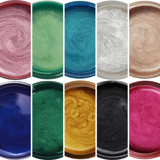 Epoxy Metallic Colour Pigment Paste (Combo of 20, 20gms each)