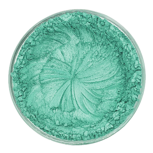 Pearlescent Cosmetic Mica Colour - Aquamarine Green