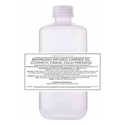 Bhringraj Infused Carrier Oil (Cosmetic Grade)