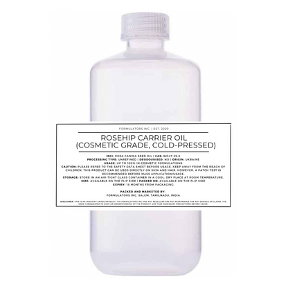Rosehip Carrier Oil (Cosmetic Grade)