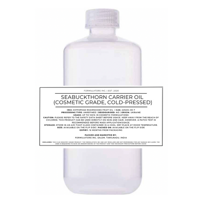 Seabuckthorn Carrier Oil (Cosmetic Grade)