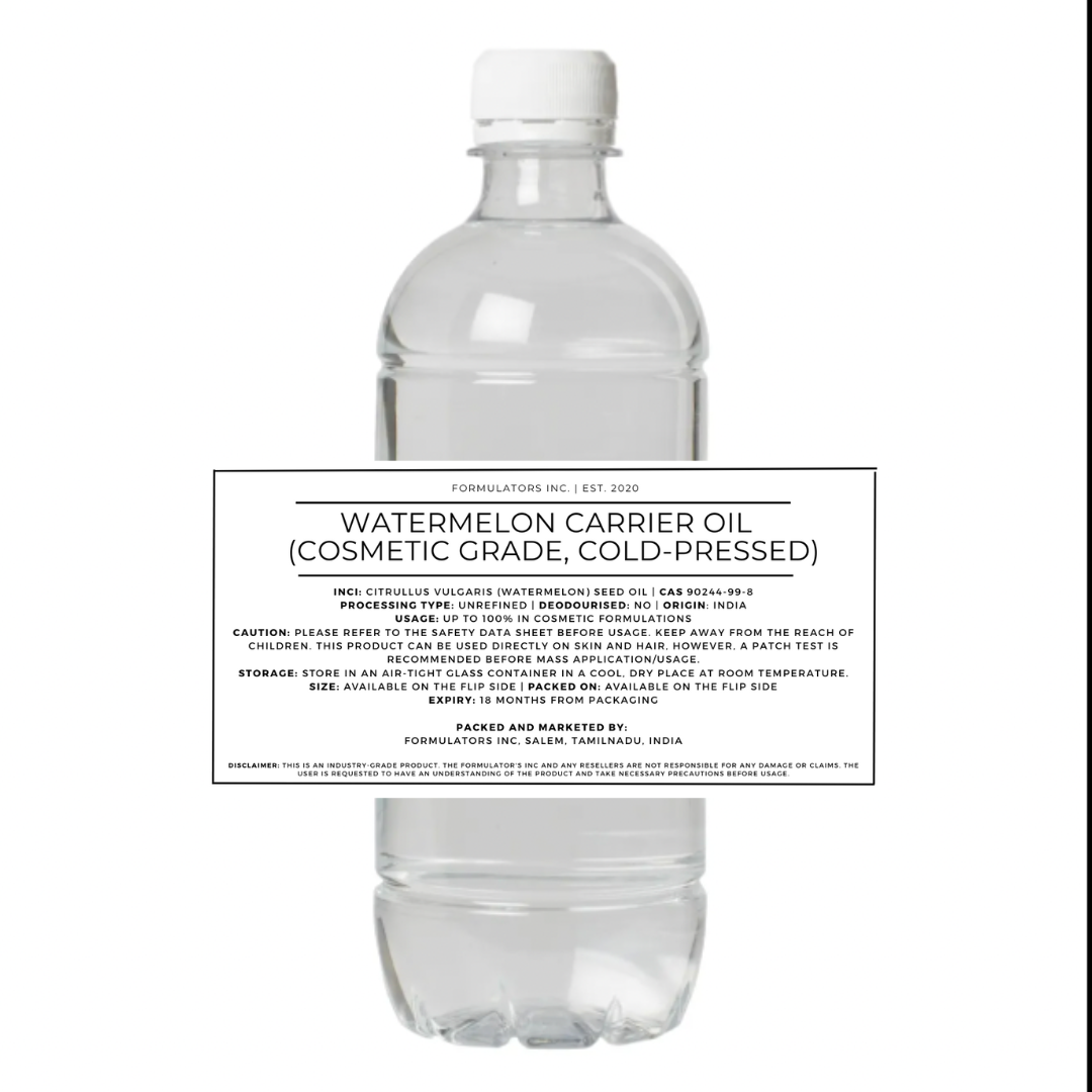 Watermelon Carrier Oil  (Cosmetic Grade)