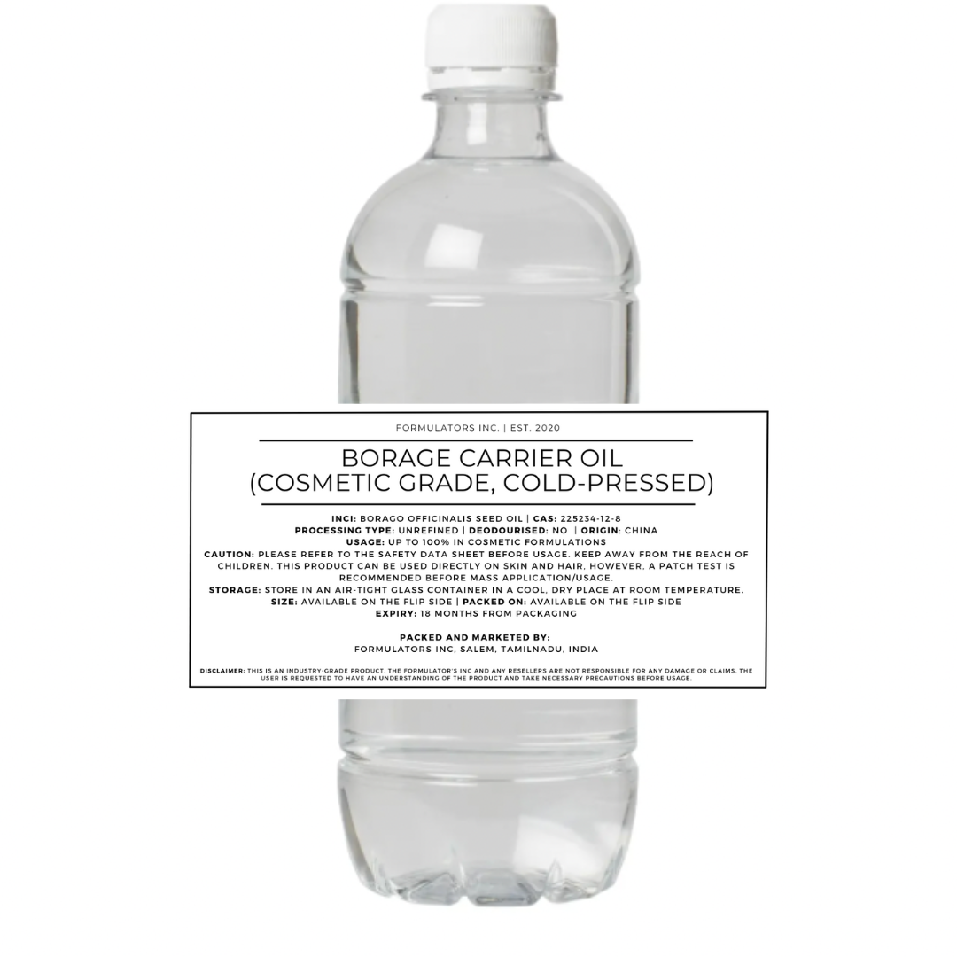 Borage Carrier Oil (Cosmetic Grade)