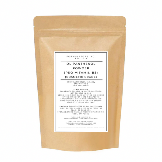 DL Panthenol Powder (Pro-Vitamin B5) (Cosmetic Grade)