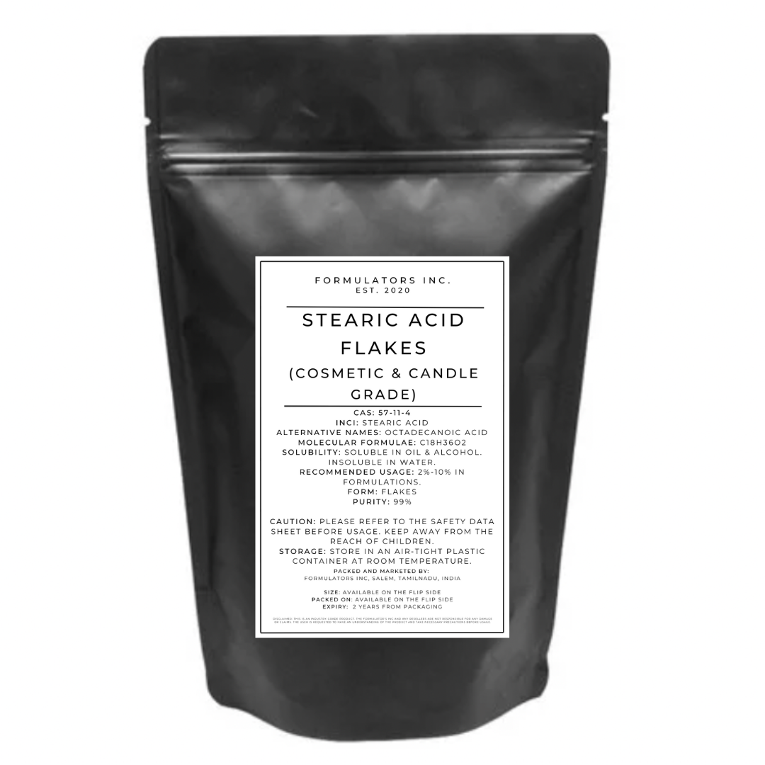 Stearic Acid Flakes (Cosmetic & Candle Grade)