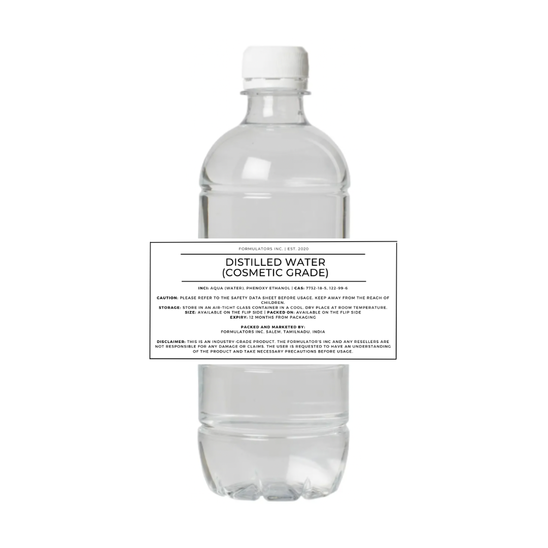 Distilled Water (Cosmetic Grade)