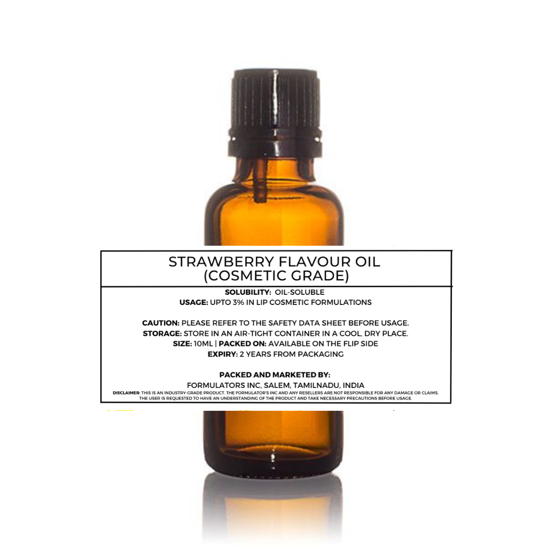 Strawberry Flavour Oil (Cosmetic Grade)