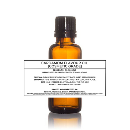 Cardamom Flavour Oil (Cosmetic Grade)