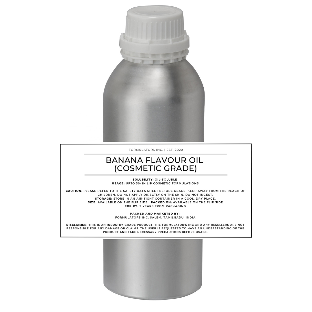 Banana Flavour Oil (Cosmetic Grade)