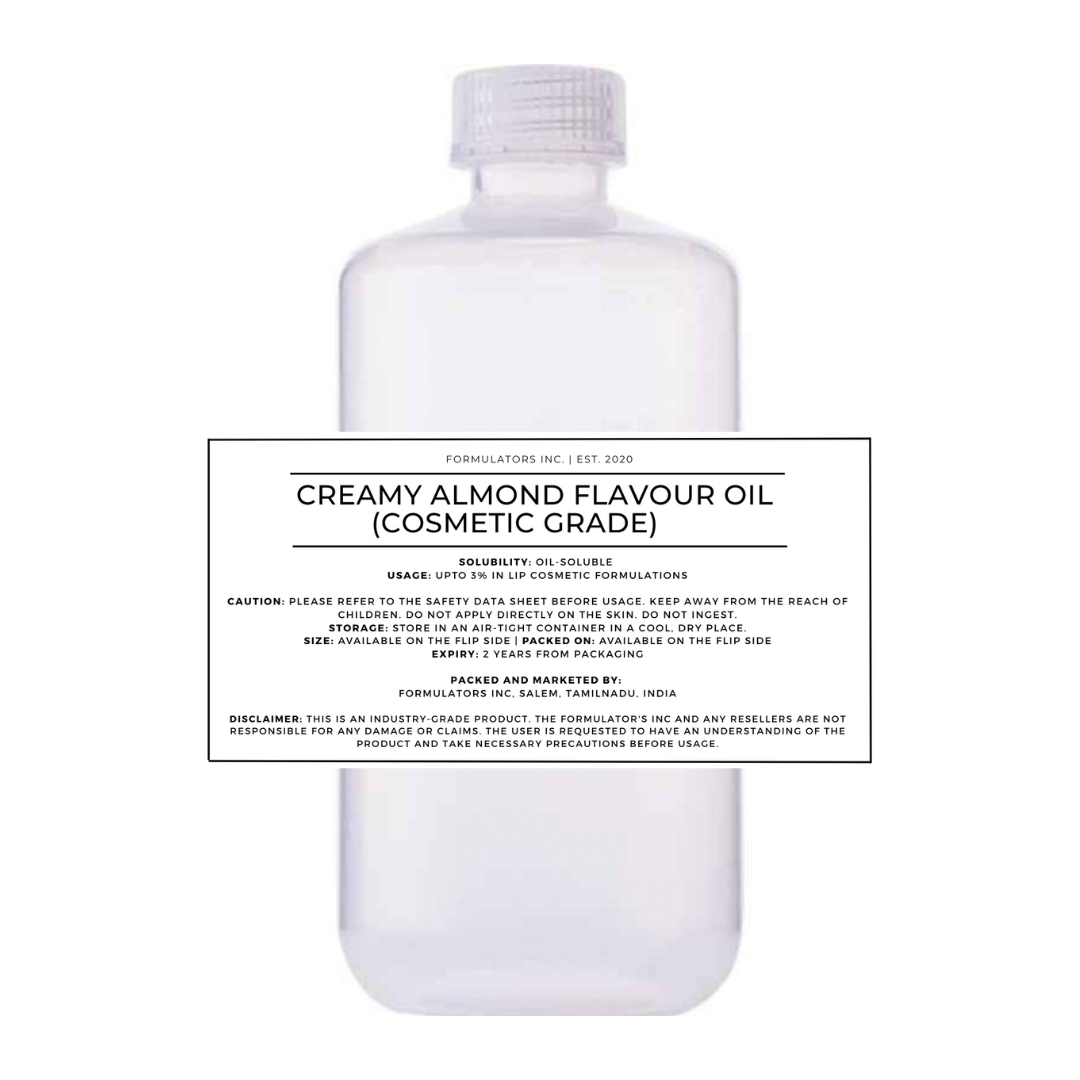 Creamy Almond Flavour Oil (Cosmetic Grade)