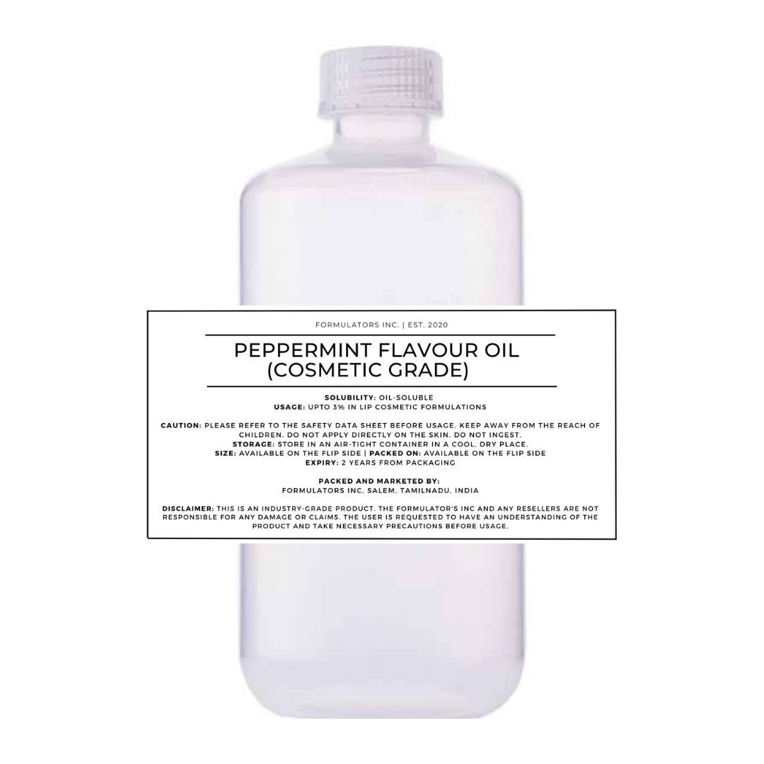 Peppermint Flavour Oil (Cosmetic Grade)