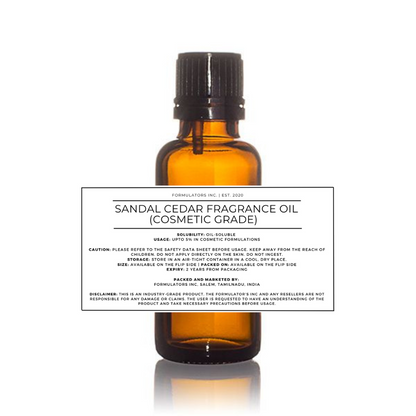 Sandal Cedar Fragrance Oil
