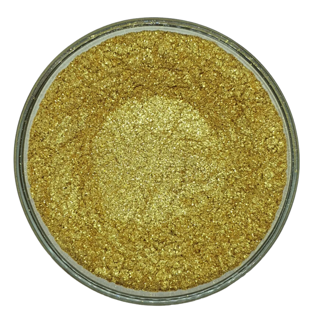 Pearlescent Cosmetic Mica Colour - Gold