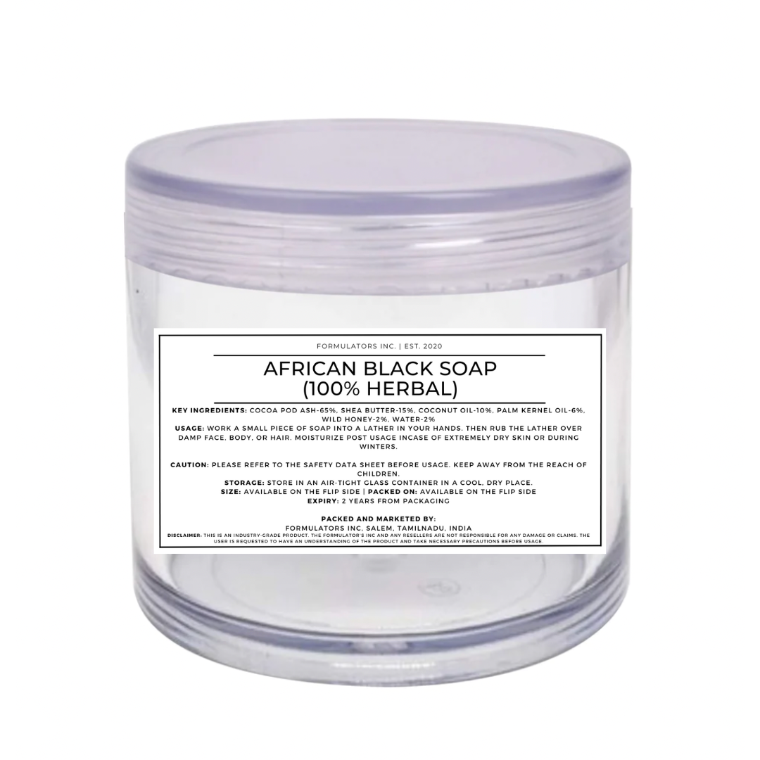 African Black Soap (100% Herbal)