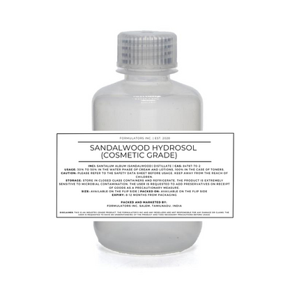 Sandalwood Hydrosol (Cosmetic Grade)