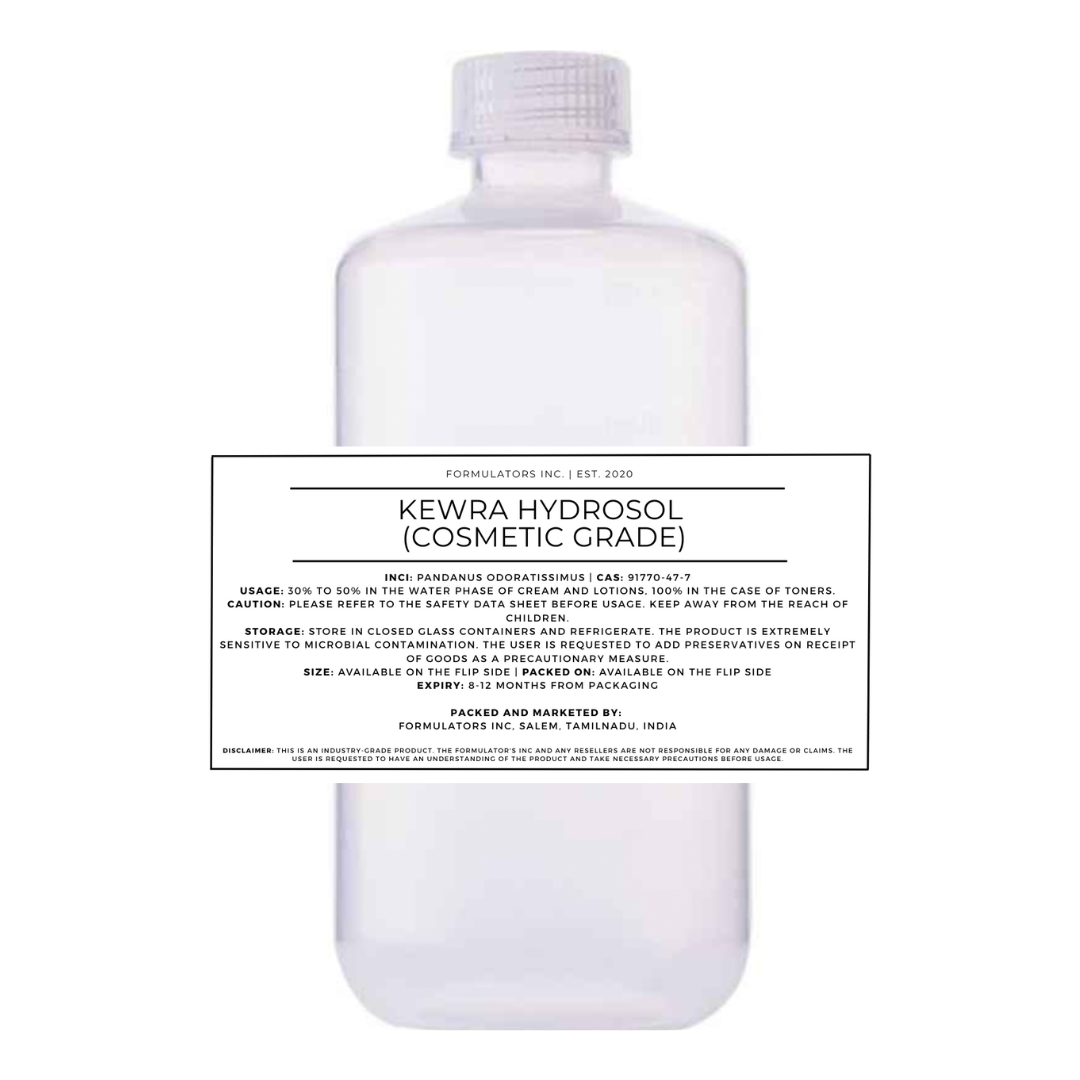 Kewra Hydrosol (Cosmetic Grade)