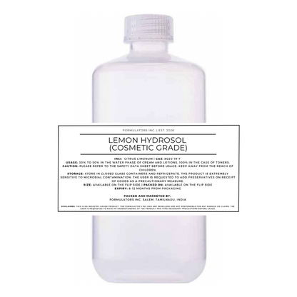 Lemon Hydrosol (Cosmetic Grade)