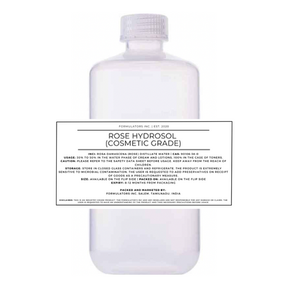 Rose Hydrosol (Cosmetic Grade)