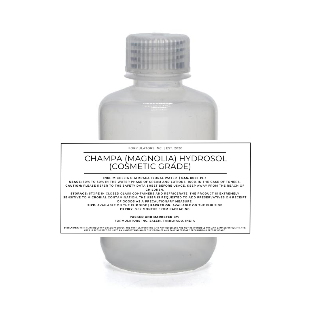 Champa (Magnolia) Hydrosol (Cosmetic Grade)