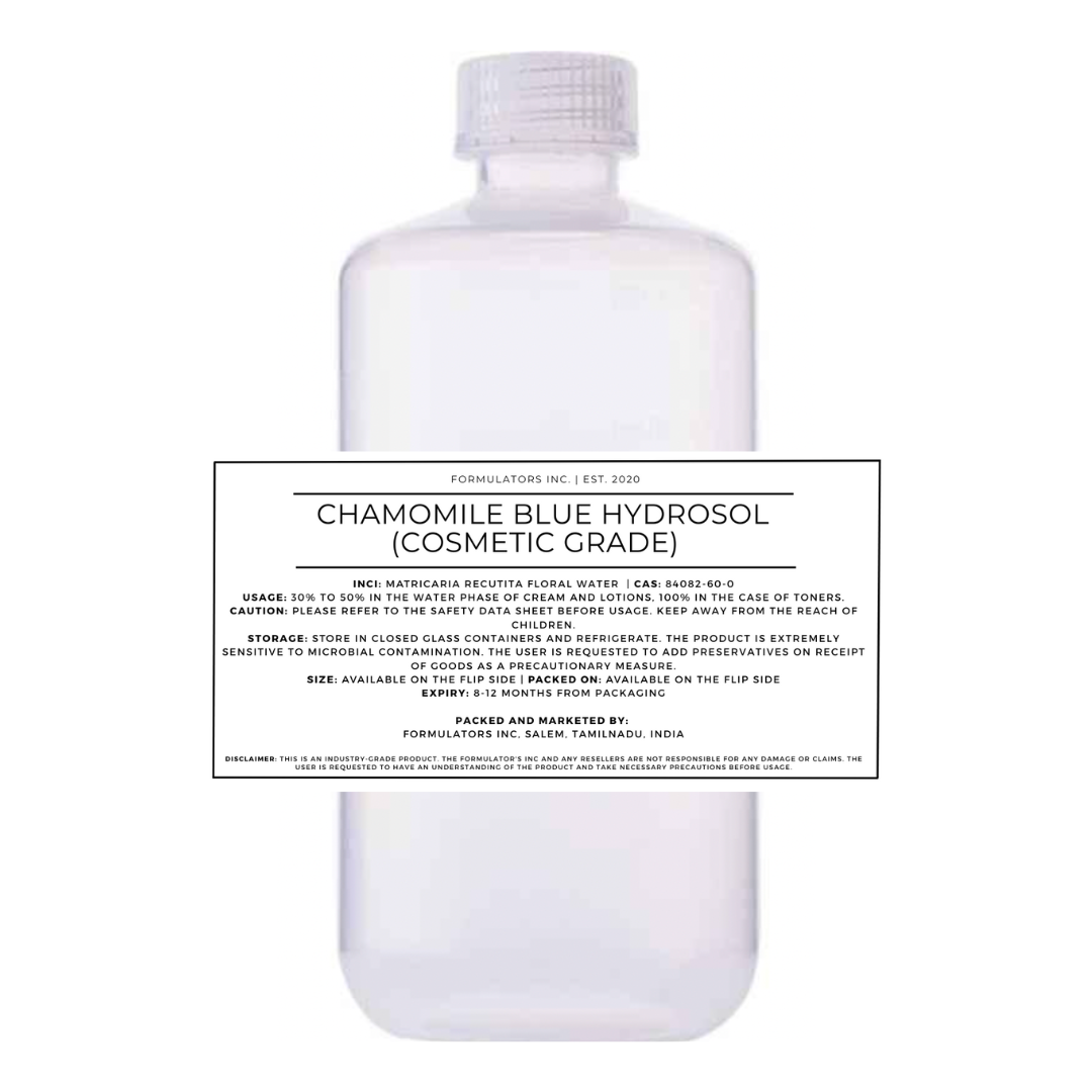 Chamomile Blue Hydrosol (Cosmetic Grade)