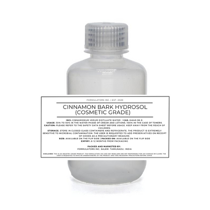 Cinnamon Bark Hydrosol (Cosmetic Grade)