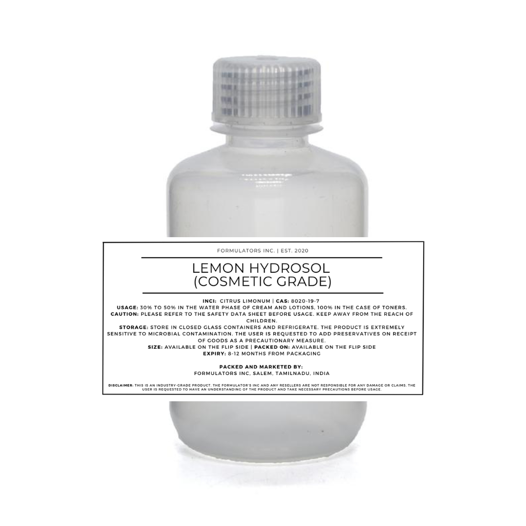 Lemon Hydrosol (Cosmetic Grade)