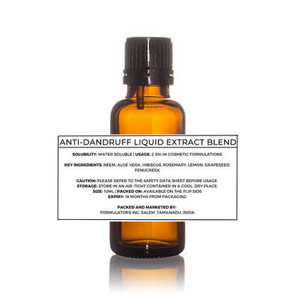 Anti Dandruff Liquid Extract Blend