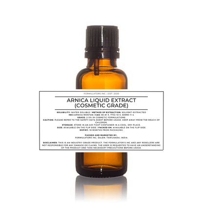 Arnica Liquid Extract (Cosmetic Grade)