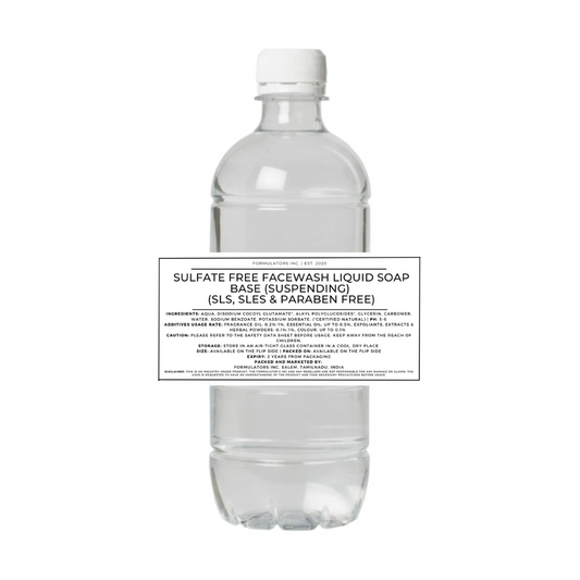 Sulfate Free Facewash Liquid Soap Base (Suspending) (SLS, SLES & Paraben Free)