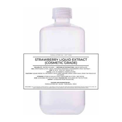 Strawberry Liquid Extract (Cosmetic Grade)
