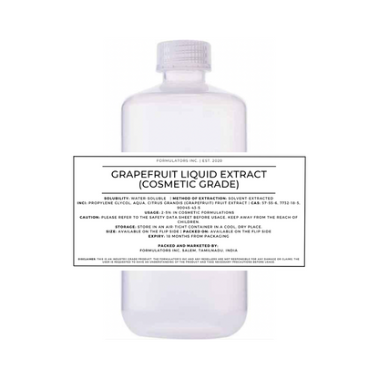 Grapefruit Liquid Extract (Cosmetic Grade)