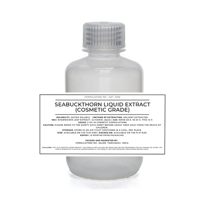 Seabuckthorn Liquid Extract (Cosmetic Grade)