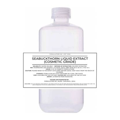 Seabuckthorn Liquid Extract (Cosmetic Grade)