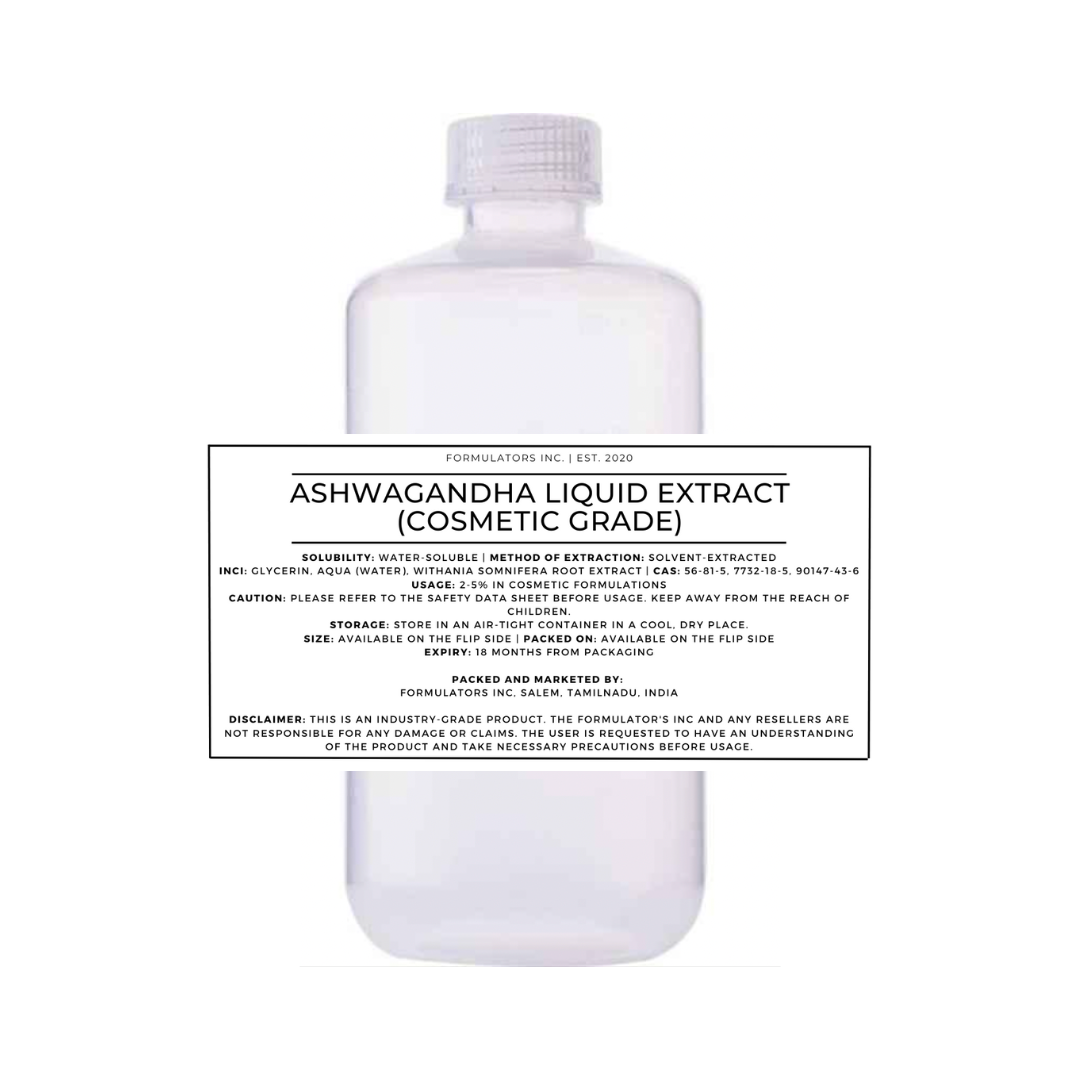 Ashwagandha Liquid Extract (Cosmetic Grade)