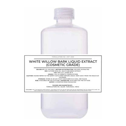 White Willow Bark Liquid Extract (Cosmetic Grade)