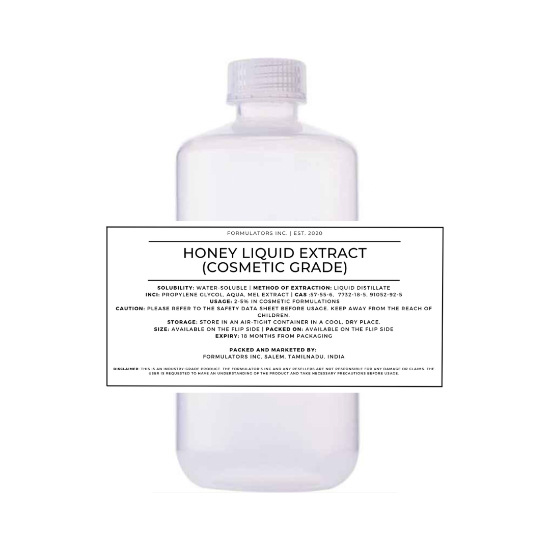 Honey Liquid Extract (Cosmetic Grade)