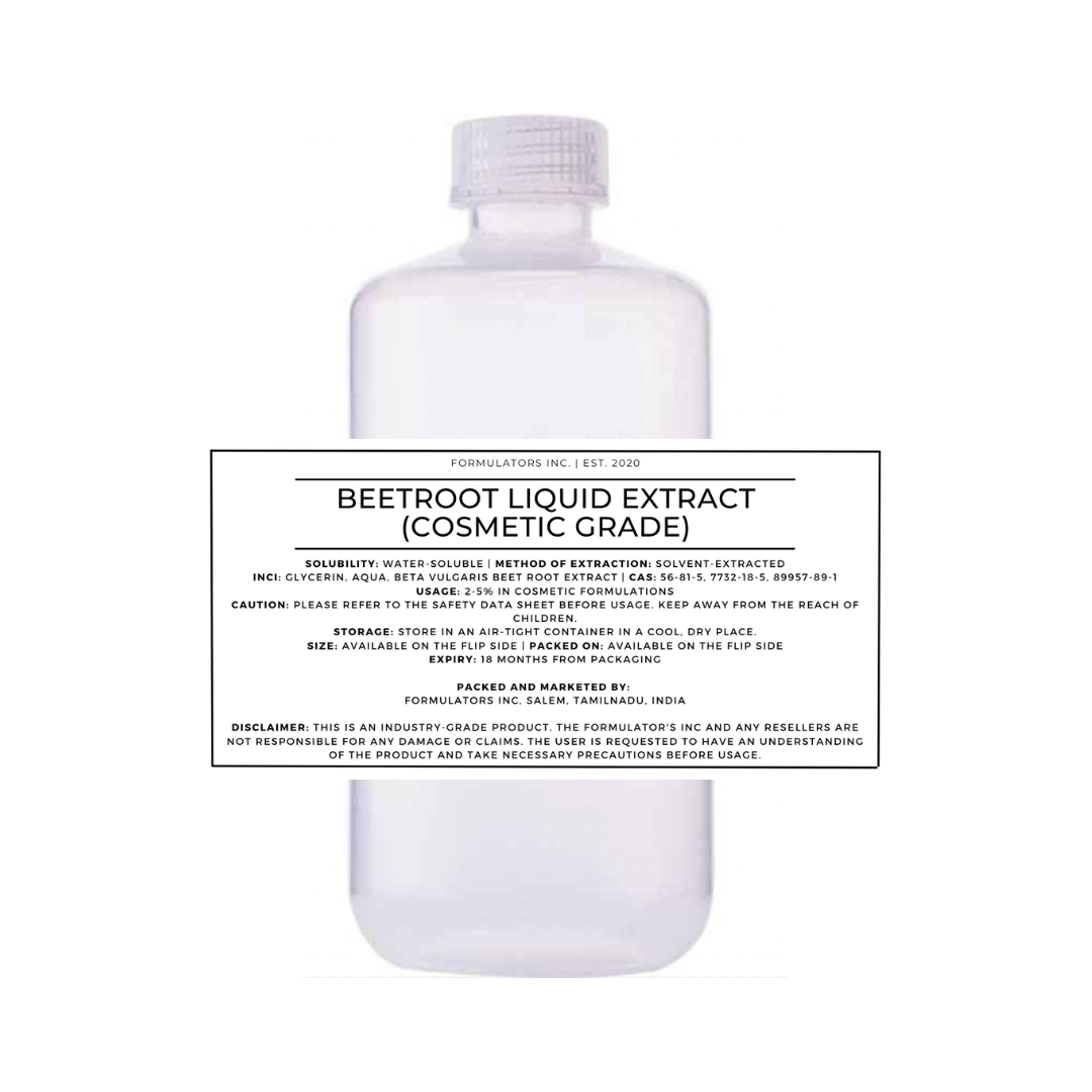 Beet Root Liquid Extract (Cosmetic Grade)