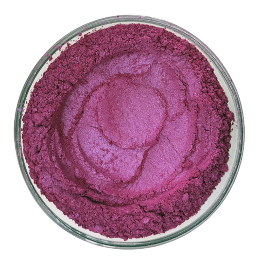 Pearlescent Magenta Mica Colour (Candle / Epoxy / Polymer Clay / Paint Making)