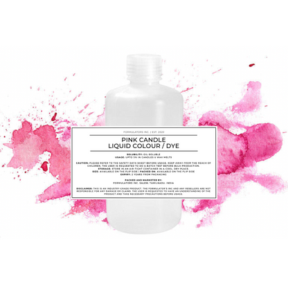 Pink Candle Liquid Dye Colour