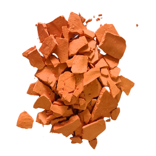 Orange Terrazzo Chips (For Jesomnite, Cement, Acrylic Resin)