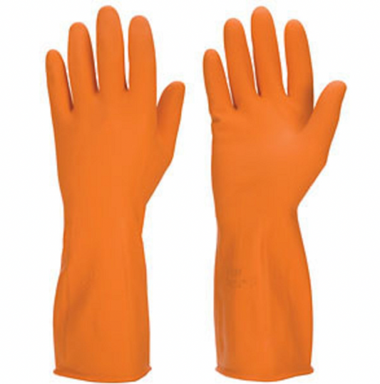 Safety Rubber Gloves (16 Inches)