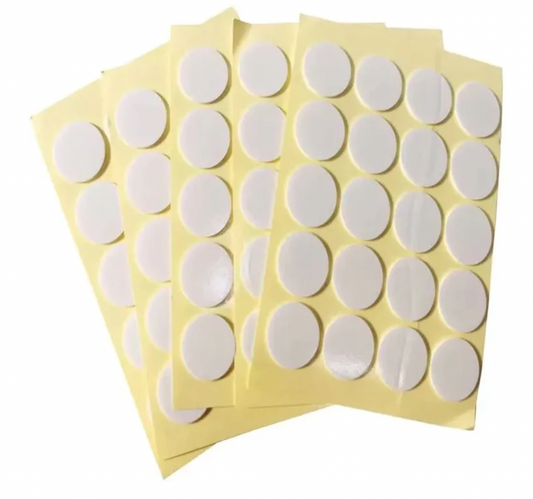 Candle Wick Centering Round Stickers (Heat-Resistant) - 20mm