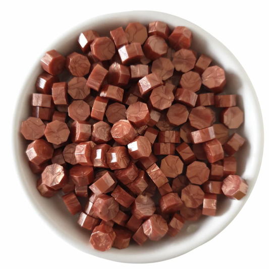 Metallic Red Copper Wax Sealing Beads