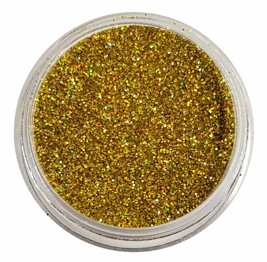 Gold Holographic Fine Art Glitter (Candle Making | Epoxy Resin | Craft Projects)