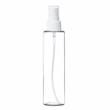 Transparent Plastic (PET) Cosmetic Bottle (100ml)
